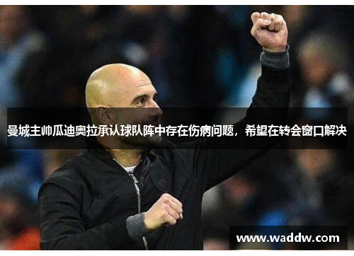 曼城主帅瓜迪奥拉承认球队阵中存在伤病问题，希望在转会窗口解决
